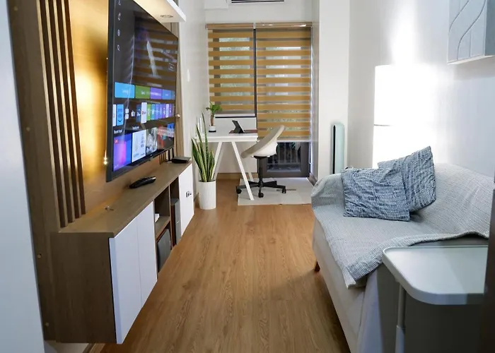 Moa Staycation With Netflix & Pool Access At Casa Bella S Residences Apartment Manila