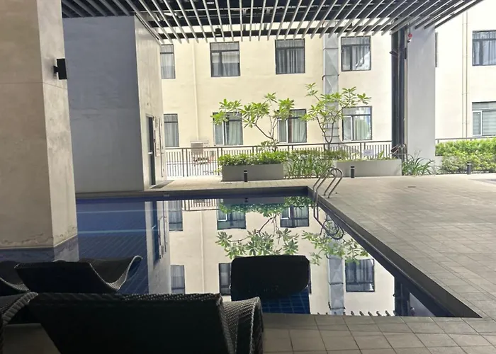 Apartment Moa Staycation With Netflix & Pool Access At Casa Bella S Residences Manila