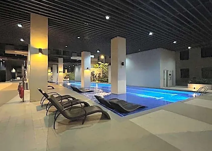 Apartment Moa Staycation With Netflix & Pool Access At Casa Bella S Residences Manila